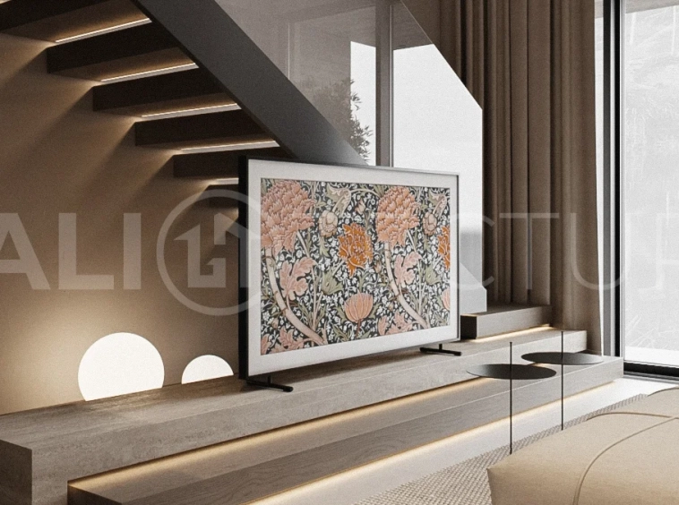 Modern one bedroom villa near Pererenan Beach in Bali, featuring a private pool, tropical landscaping, natural stone and teak wood finishes, panoramic glazing, and a stylish resort inspired interior.