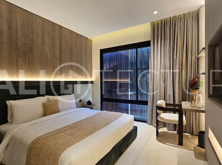 Modern two-storey villa on 200 m² freehold land featuring 3 bedrooms, 3 bathrooms, a powder room, private 2.5 m x 9 m swimming pool, warehouse, and parking for two cars.