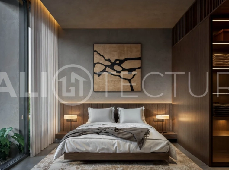 Luxury ocean view villa near Savaya Uluwatu, surrounded by jungle, featuring modern architecture, a private pool, spacious outdoor areas, and panoramic views of the ocean and tropical landscape.