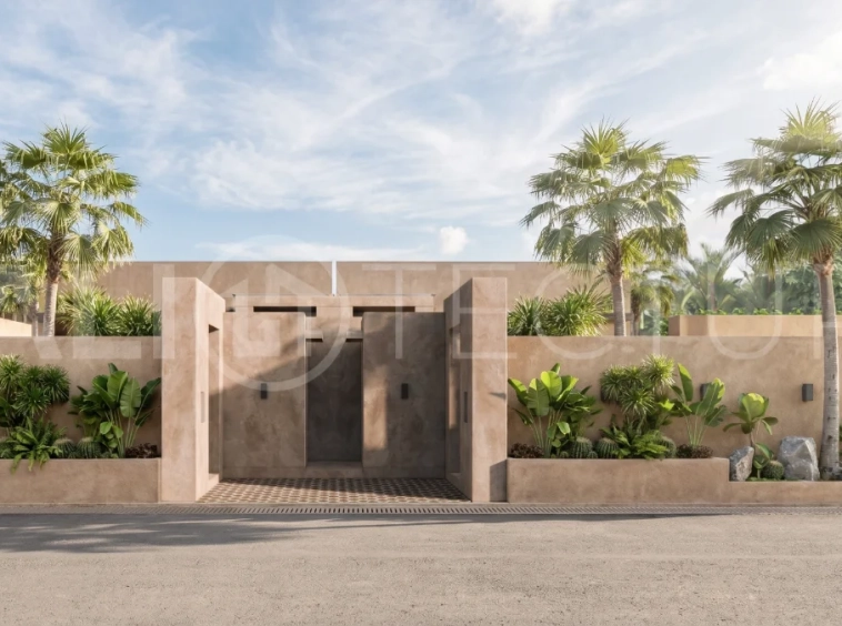 Off-plan studio villa in Ubud, Bali, featuring a private pool, garden terrace, and tropical minimalist architecture.