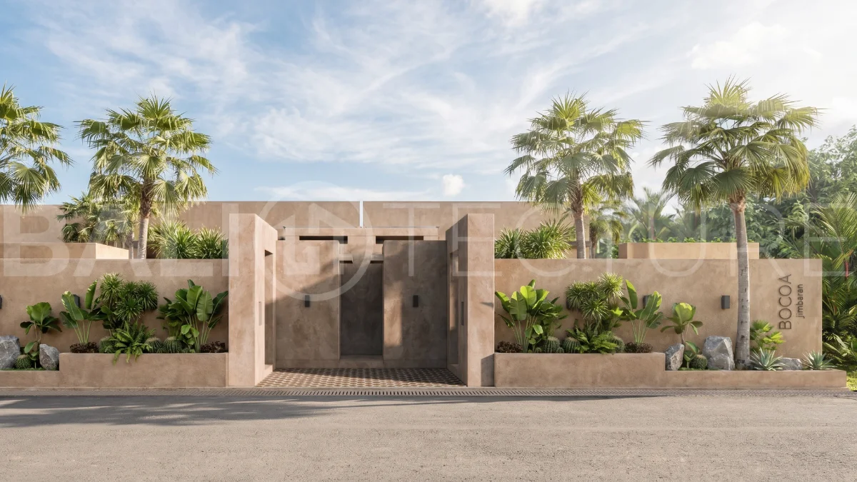 Off-plan studio villa in Ubud, Bali, featuring a private pool, garden terrace, and tropical minimalist architecture.